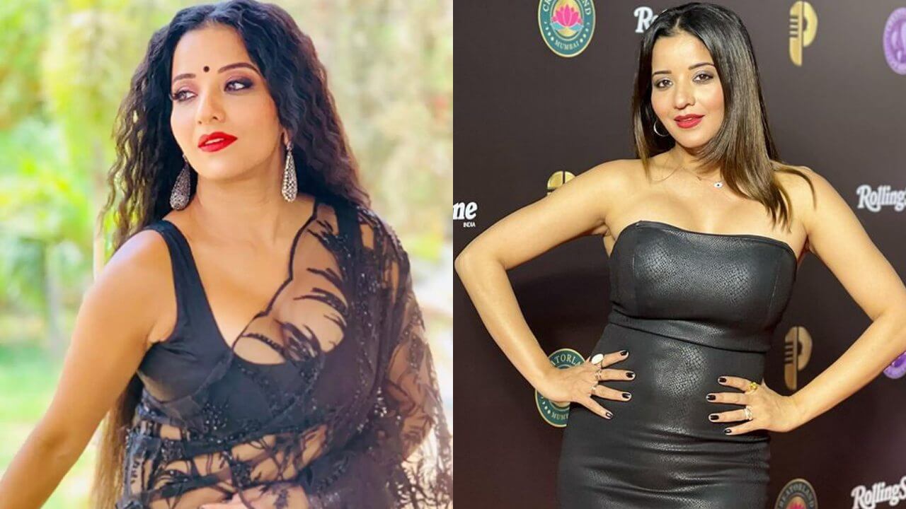 भोजपुरी क्वीन मोनालिसा ने अपने हॉटनेस से पिघलाया फैंस का दिल, देखें अभिनेत्री का हॉट ब्लैक अवतार
