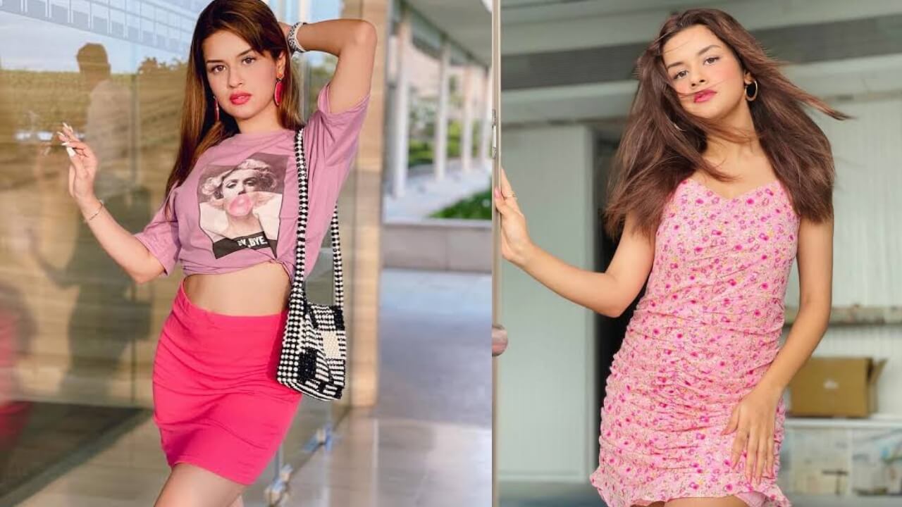 देखिए अवनीत कौर के पिंक ड्रेस में हॉट तश्विरे