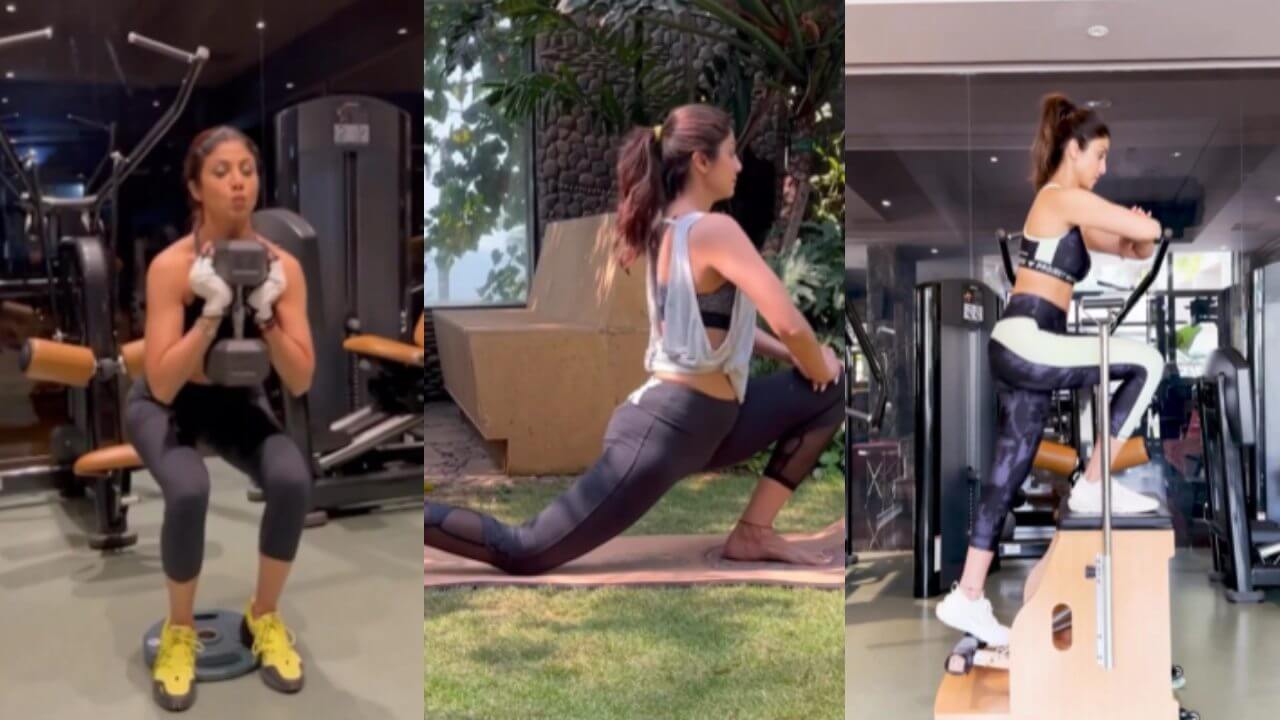 शिल्पा शेट्टी ने अपने फैंस को किया फिट रहने के लिए प्रेरित,‌ देखें विडियो