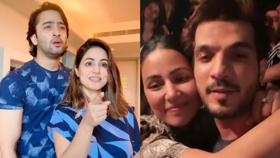 हिना खान ने अपने मेल को स्टार के साथ रॉक-हार्ड बॉन्ड किया शेयर