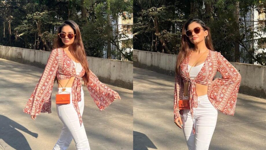 अनुष्का सेन के स्टाइलिश लुक ने फैंस को किया घायल, देखें तस्वीरें