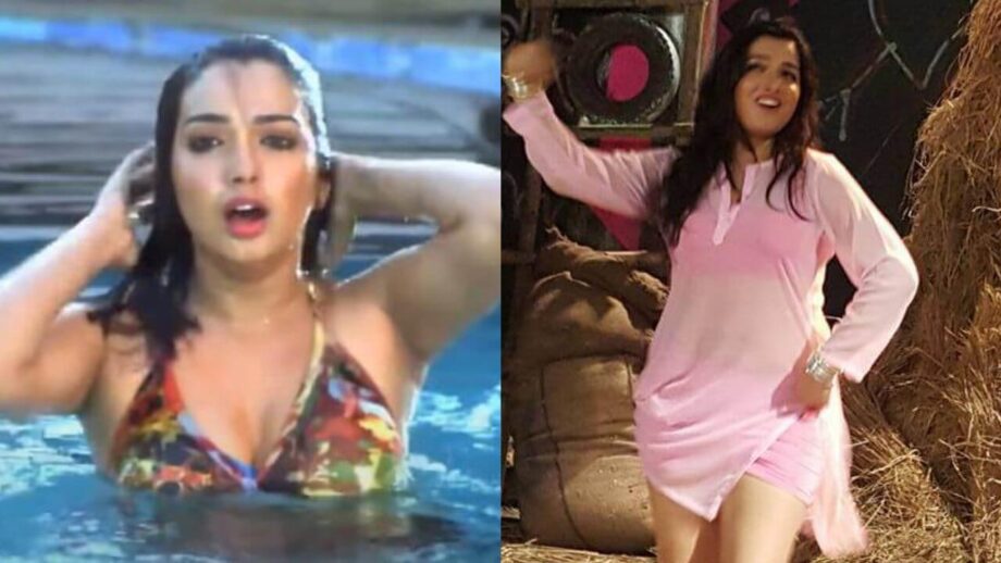 आम्रपाली दुबे की हॉटनेस के शिकार हुए फैंस, देखें तस्वीरें आम्रपाली दुबे की हॉटनेस के शिकार हुए फैंस, देखें तस्वीरें