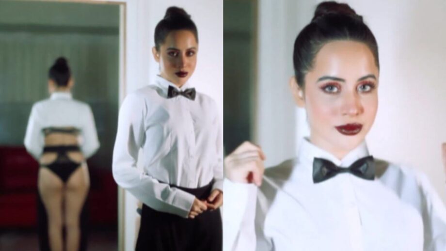 उर्फी जावेद के बैकलेस आउटफिट ने इंटरनेट पर मचाया बवाल, फैंस के उड़े होश