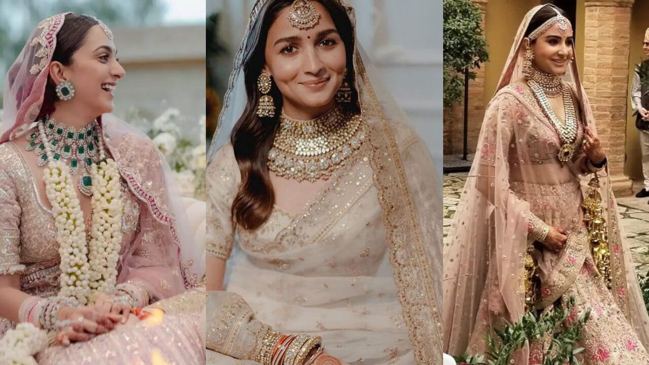 कियारा आडवाणी, आलिया भट्ट या अनुष्का शर्मा: वेडिंग आउटफिट में कौन दिखी सबसे खूबसूरत?