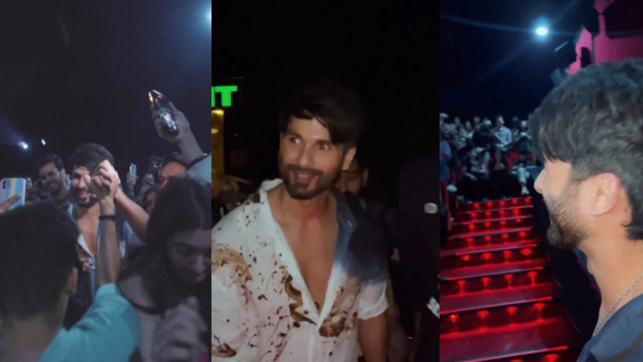 जब वी मेट के स्क्रीनिंग के दौरान शाहिद कपूर ने दर्शकों को किया हैरान, फैंस के साथ झूमे शाहिद कपूर