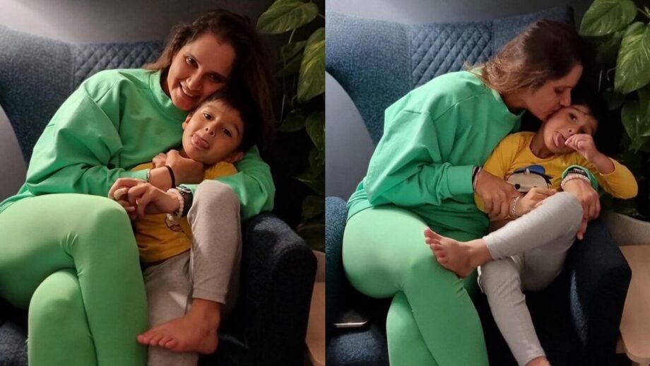 टेनिस से संन्यास लेने के बाद बेटे संग प्यारे पल बिता रही हैं सानिया मिर्जा, देखें सबूत