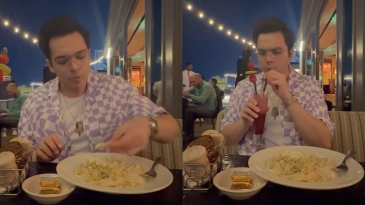 दुबई में आखिरी पास्ता का लुत्फ उठा रहे हैं राज अनादकट, पुरी हकीकत