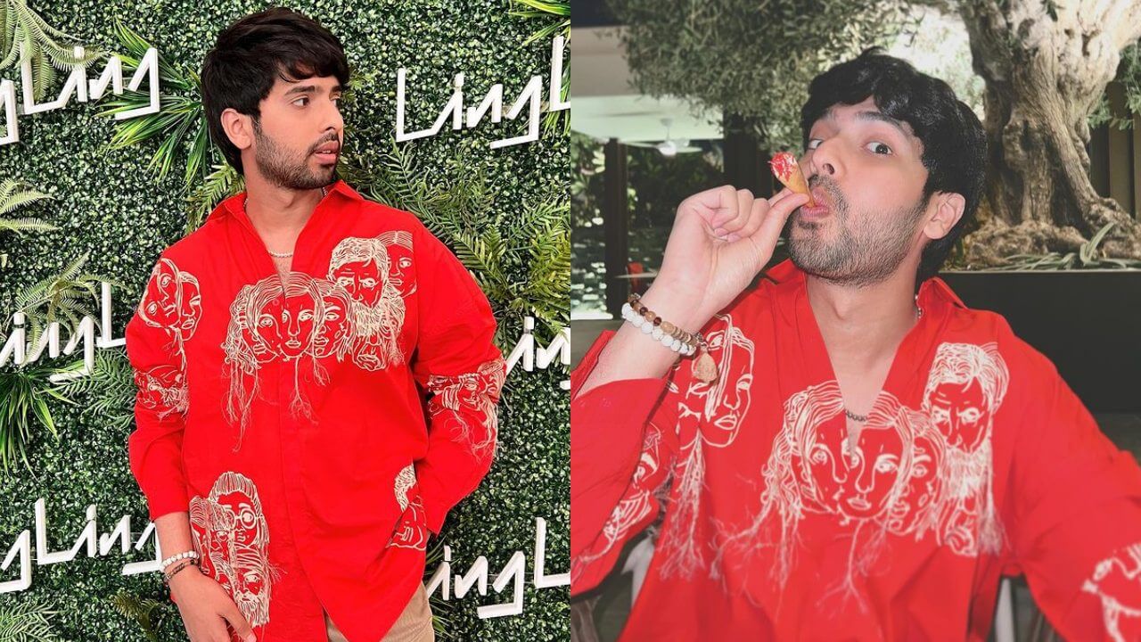 देखिए अरमान मलिक की रेड शर्ट में क्यूट तस्वीरें