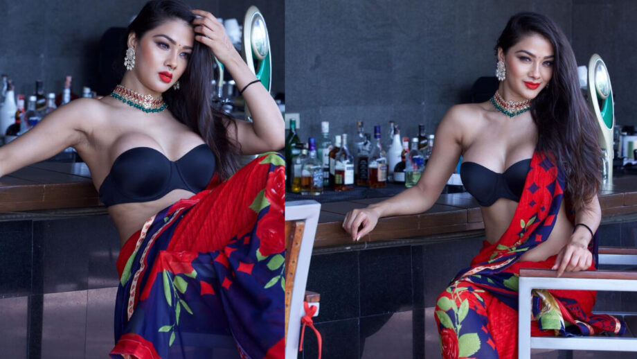 देखिए नम्रता मल्ला का साड़ी के लिए प्यार, फैंस ने उनके साड़ी लुक को किया पसंद