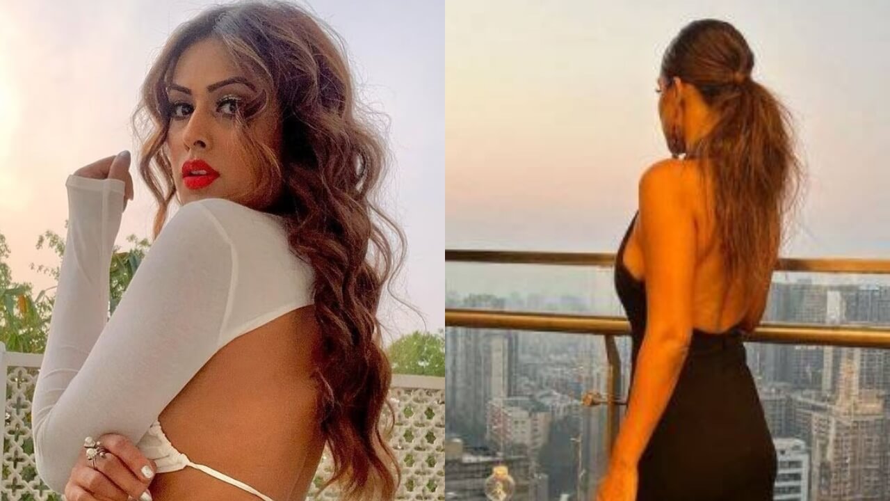 देखिए निया शर्मा का बैकलेस आउटफिट में स्टनिंग लुक, फैंस के उड़े होश