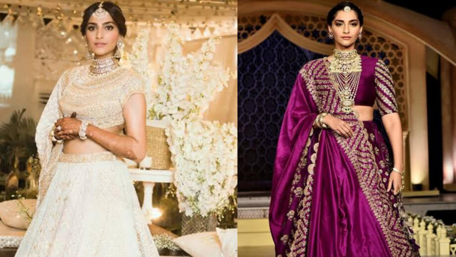 देखिए सोनम कपूर का ब्राइडल लहंगा कलेक्शन जो आपको करेगा इंस्पायर