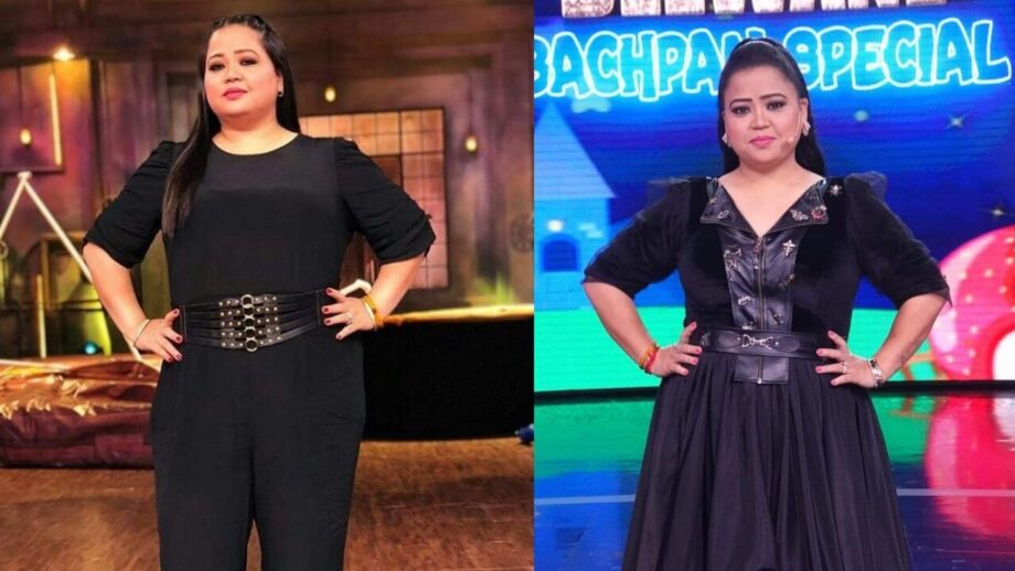 भारती सिंह ब्लैक आउटफिट में दिखी खुबसूरत