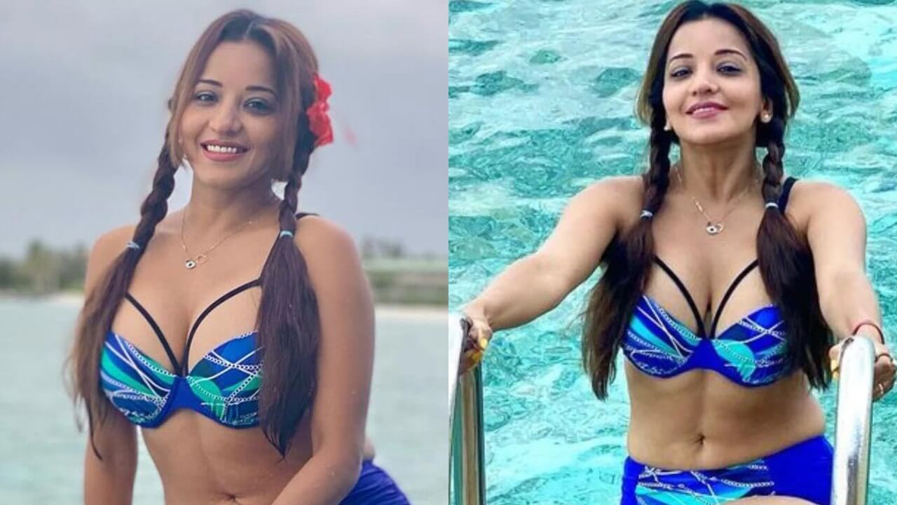 मोनालिसा के बिकिनी लुक ने बढ़ाया टेंपरेचर