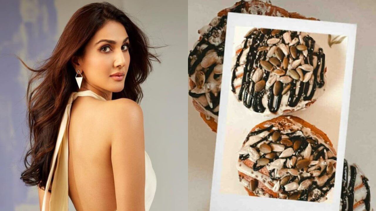 वाणी कपूर ने प्रोटीन ओट्स केक के स्वाद का उठाया लुत्फ