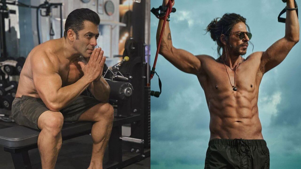 सलमान खान और शाहरुख खान हुए शर्टलेस,फैंस को उनका हॉट लुक आया पसंद