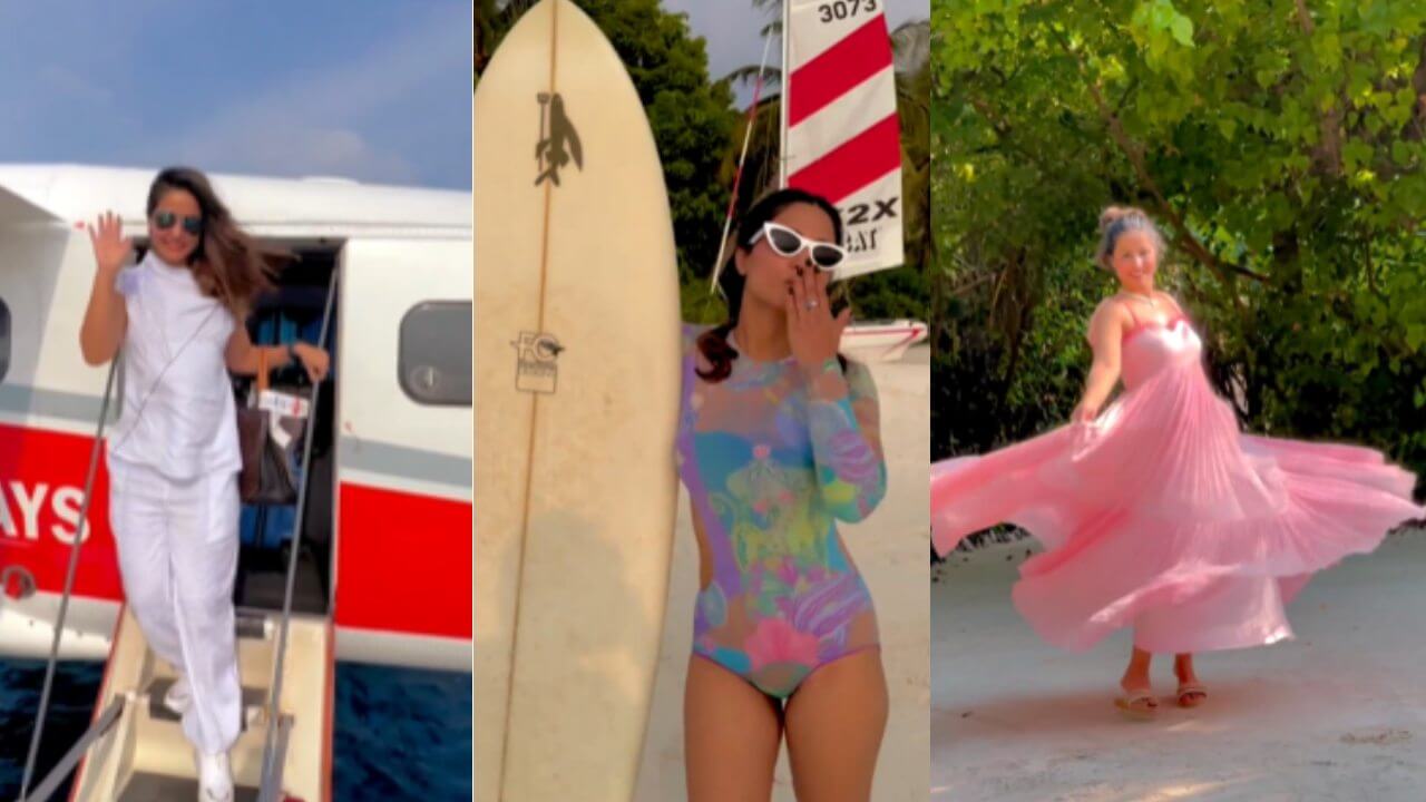 हिना खान ने शेयर की मालदीव डायरी, अभिनेत्री के अवतार देख फैंस हुए दिवाने