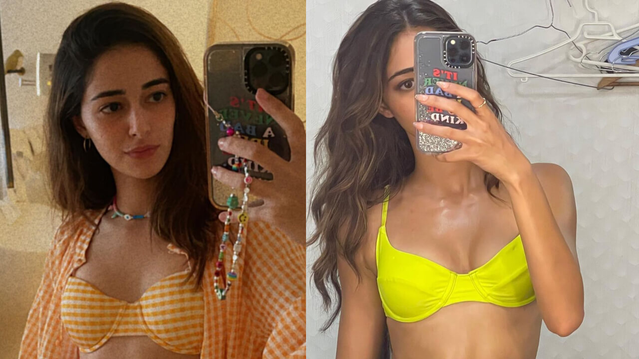 हॉट मिरर सेल्फी द्वारा अनन्या पांडे ने चुराया फैंस का दिल, देखें तस्वीरें