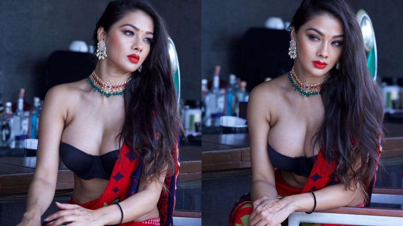 हॉट साड़ी अवतार द्वारा नम्रता मल्ला ने फैंस को किया घायल, देखें हॉट तस्वीरें