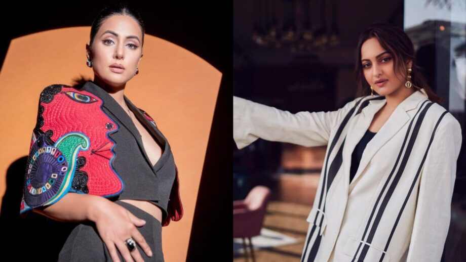 हिना खान या सोनाक्षी सिन्हा: किस अभिनेत्री के फैशन स्टाइल ने किया आपको मदहोश?