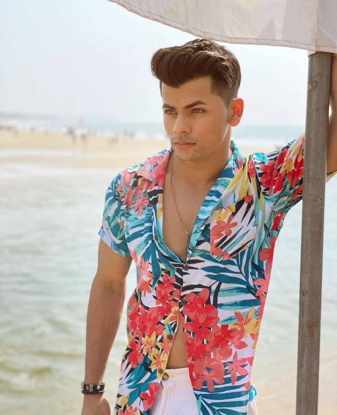 Parth Samthaan and Siddharth Nigam shared their total picture in floral shirt 3348