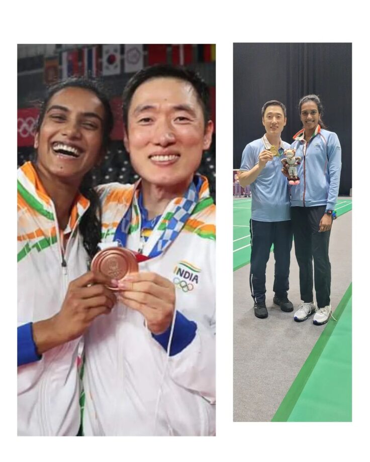 PV Sindhu breaks ties with coach Park Tae, who won her second Olympic gold medal, read full news 3638