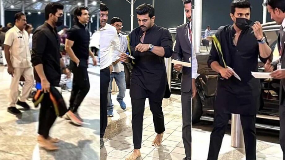 किरावानी से मिलने नंगे पांव अमेरिका पहुंचे रामचरण, ऑस्कर समारोह में लेंगे हिस्सा