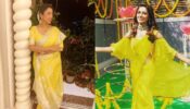 रूपाली गांगुली और सृति झा येलो साड़ी में दिखी खुबसूरत, फैंस ने जताया प्यार