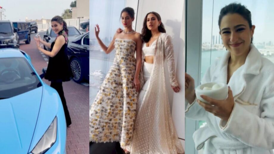 कतर में अपने मस्तीभरे पलों का लुत्फ उठा रही हैं सारा अली खान, देखें वीडियो