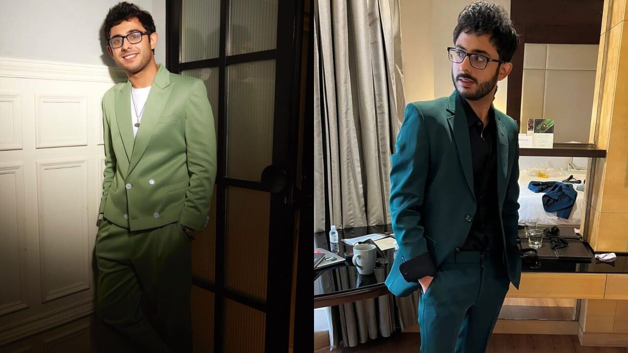Ajay Nagar aka CarryMinati's style game is unique, see the gamer's stunning blazer suit avatar 5942