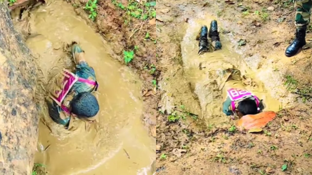 एक आर्मी का ट्रेनिंग वीडियो हुआ वायरल, वीडियो देख आप हो जाएंगे हैरान