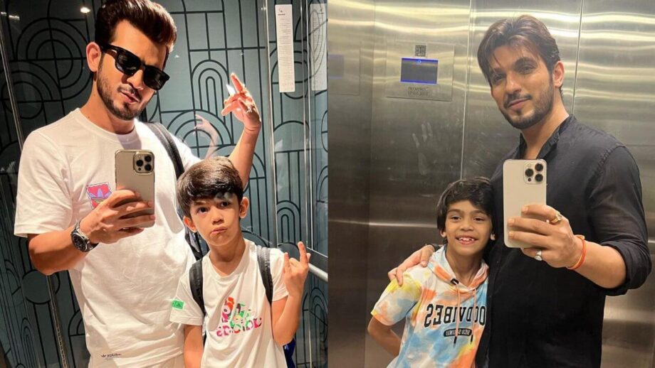 अर्जुन बिजलानी ने अपने बेटे के साथ शेयर की क्यूट तस्वीर