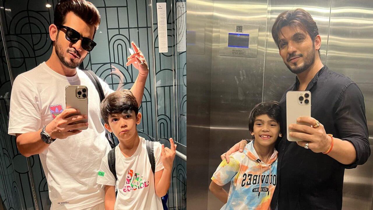 अर्जुन बिजलानी ने अपने बेटे के साथ शेयर की क्यूट तस्वीर