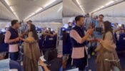 36000 फीट की उंचाई पर कपल ने किया ऐसा डांस की सभी रह गए हैरान, देखें वायरल वीडियो
