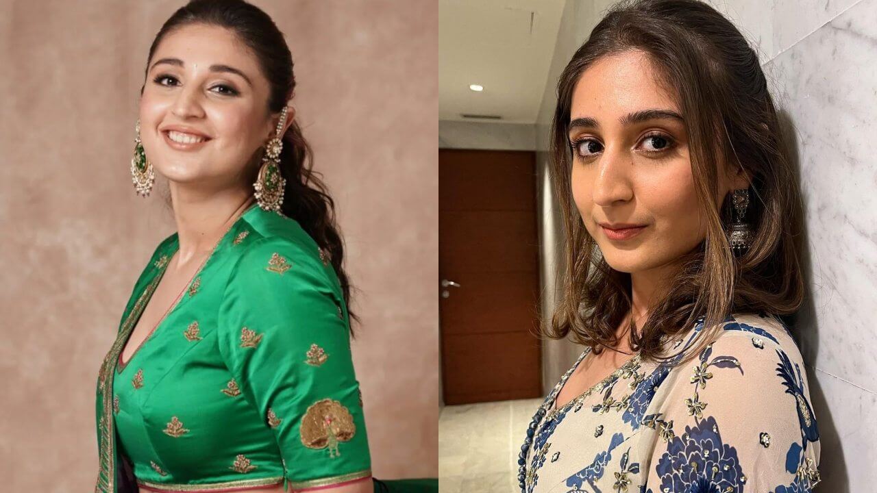 ध्वनि भानुशाली ने अपने अद्भुत लहंगे अवतार से किया सभी को मदहोश, देखें तस्वीरें