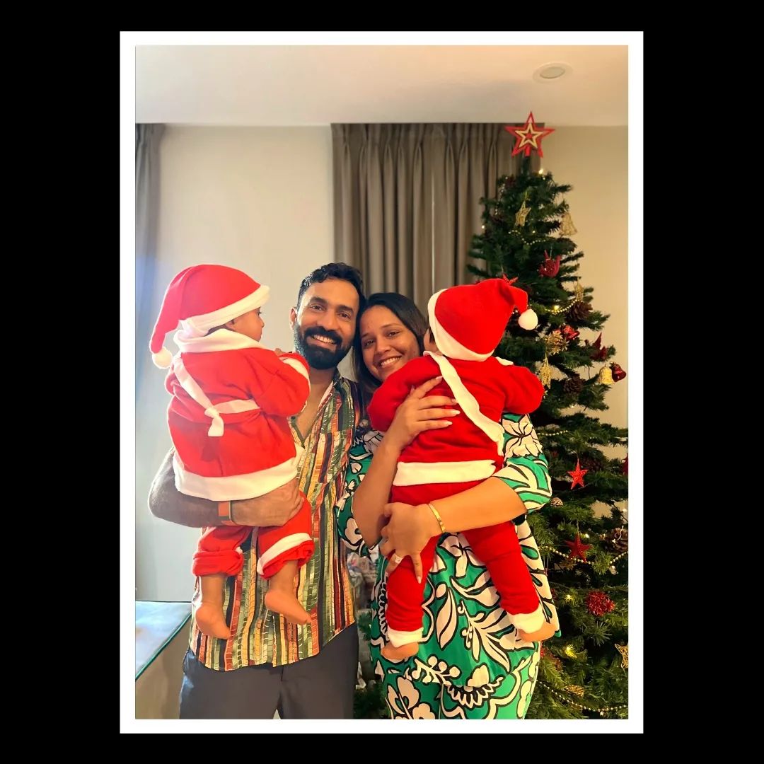 Dinesh Karthik shares an adorable picture with his baby twins 4497