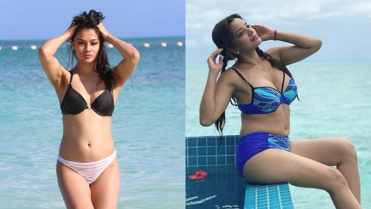 देखिए भोजपुरी अभिनेत्री और उनके बिकिनी लुक