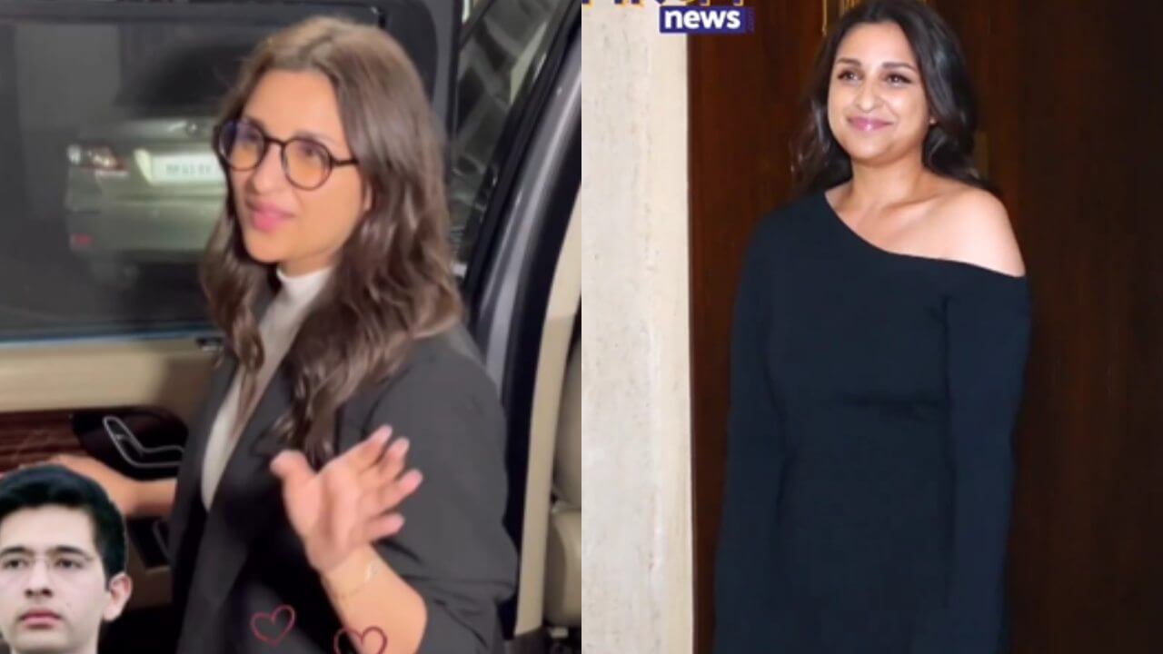 From being spotted at Manish Malhotra's house to being shy about marriage question: Parineeti Chopra hints at marrying Raghav Chadha 9008