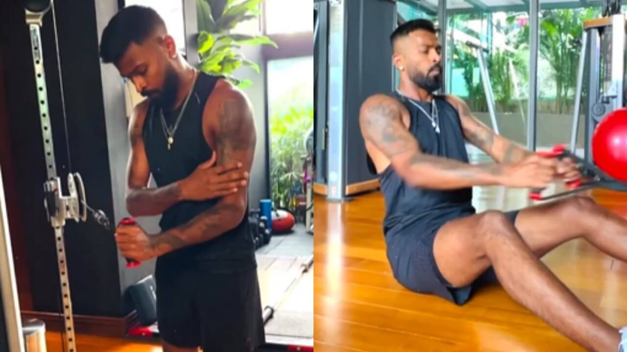 हार्दिक पांड्या ने अपने प्रशंसकों को किया वर्कआउट के लिए प्रेरित, देखें प्रेरणादायक विडियो