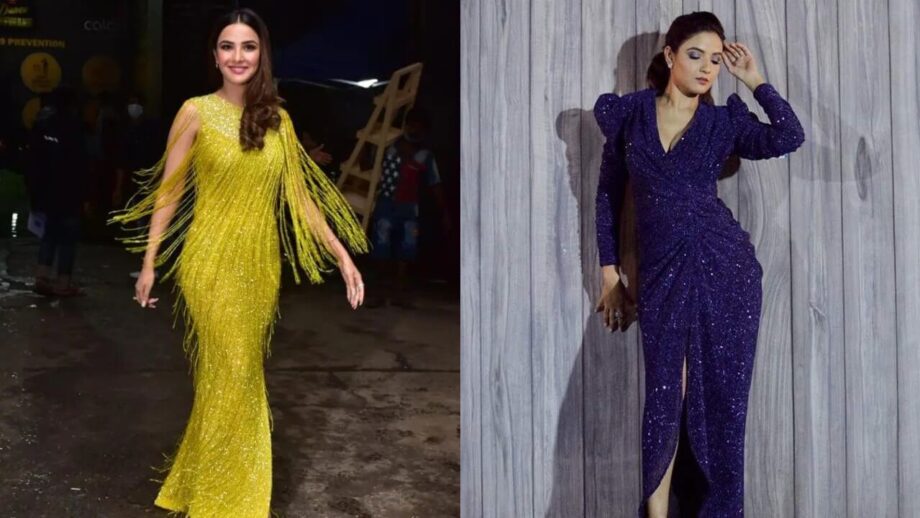 जैस्मीन भसीन शिमरी ड्रेस में दिखी बेहद खूबसूरत, फैंस ने किया पसंद