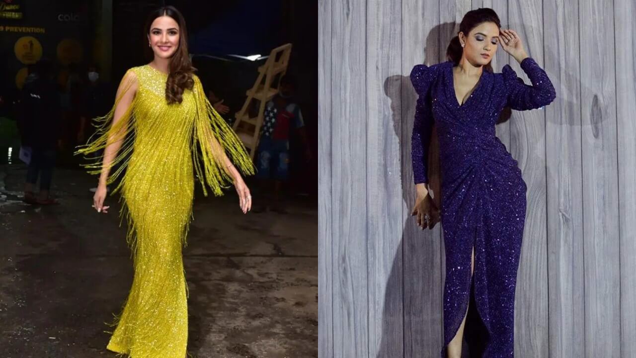 जैस्मीन भसीन शिमरी ड्रेस में दिखी बेहद खूबसूरत, फैंस ने किया पसंद