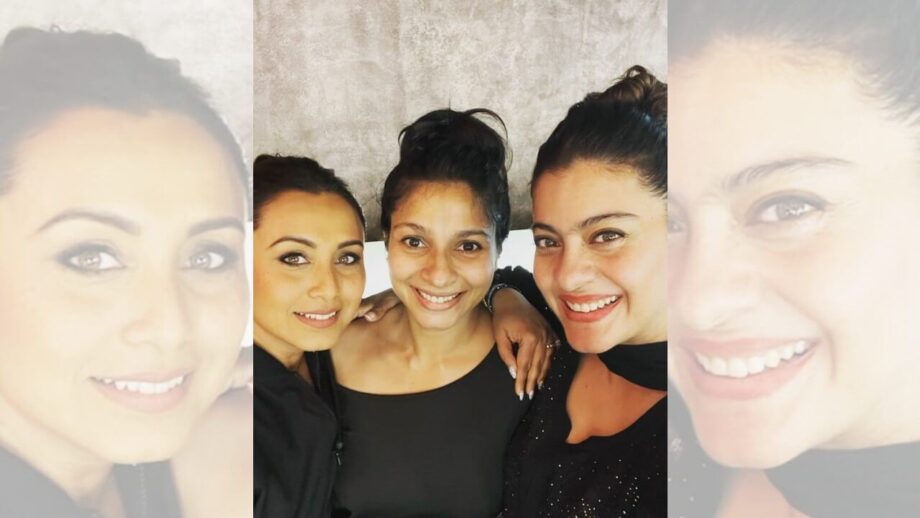 काजोल, तनीषा मुखर्जी और रानी मुखर्जी: एक फ्रेम में दिखीं बॉलीवुड की 3 बलाएं