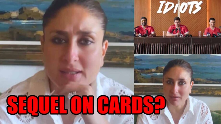 करीना कपूर खान ने आमिर खान, आर माधवन और शरमन जोशी के 3 इडियट्स सीक्वल का दिया इशारा ,पढ़िए पूरी खबर यहां