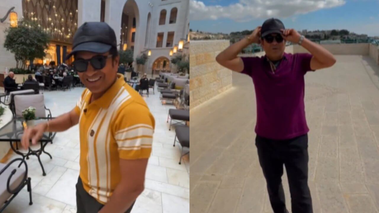 इजरायल में अपनी छुट्टियों का लुत्फ उठा रहे हैं “मास्टर ब्लास्टर सचिन तेंदुलकर”, देखें सबूत