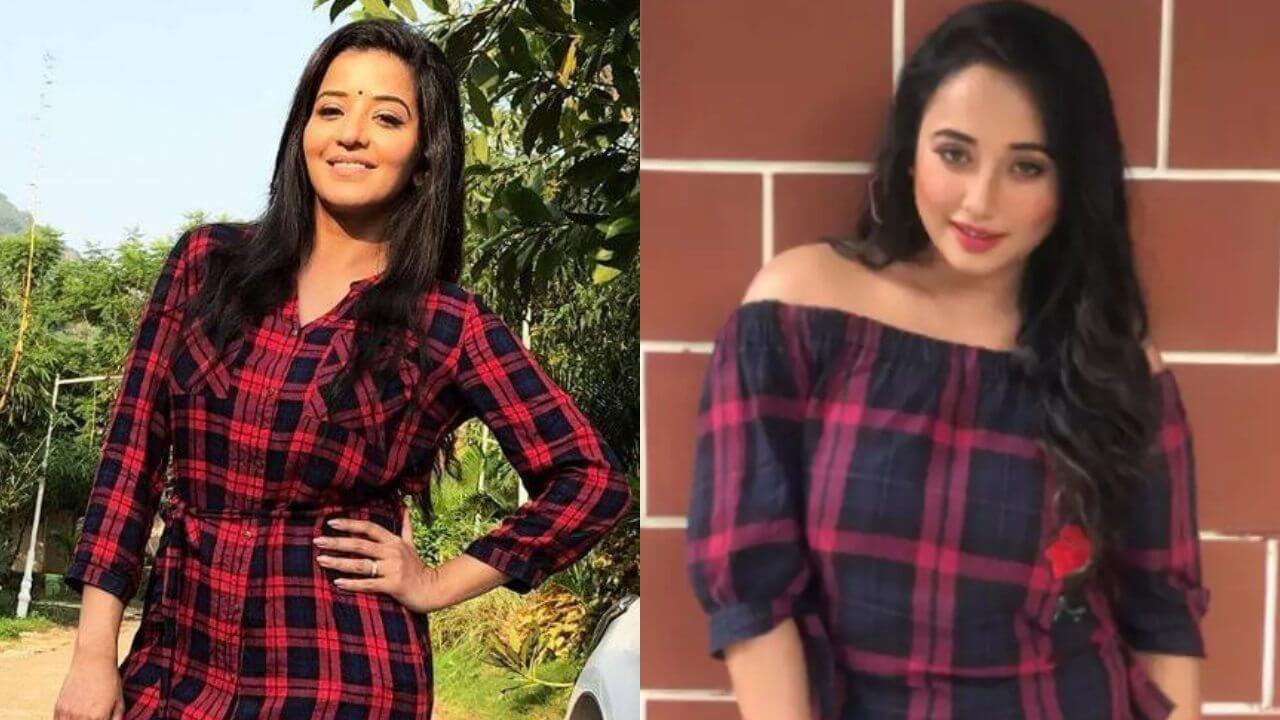 Monalisa or Rani Chatterjee: Who blew fans away in a checkered dress? 7839