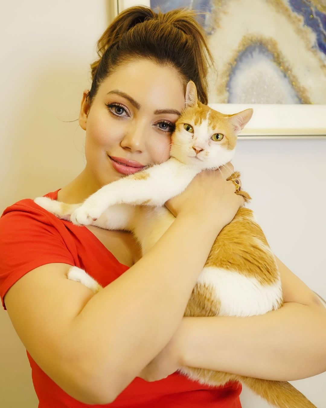 Munmun Dutta aka Babita ji loves her pets very much 5847