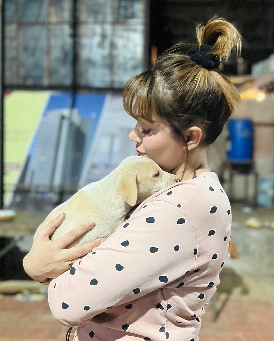 Munmun Dutta aka Babita ji loves her pets very much 5849