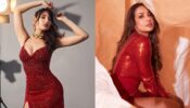 नोरा फतेही या मलाइका अरोड़ा:रेड सेक्विन कट आउट आउटफिट में कौन दिखी ज्यादा खूबसूरत?