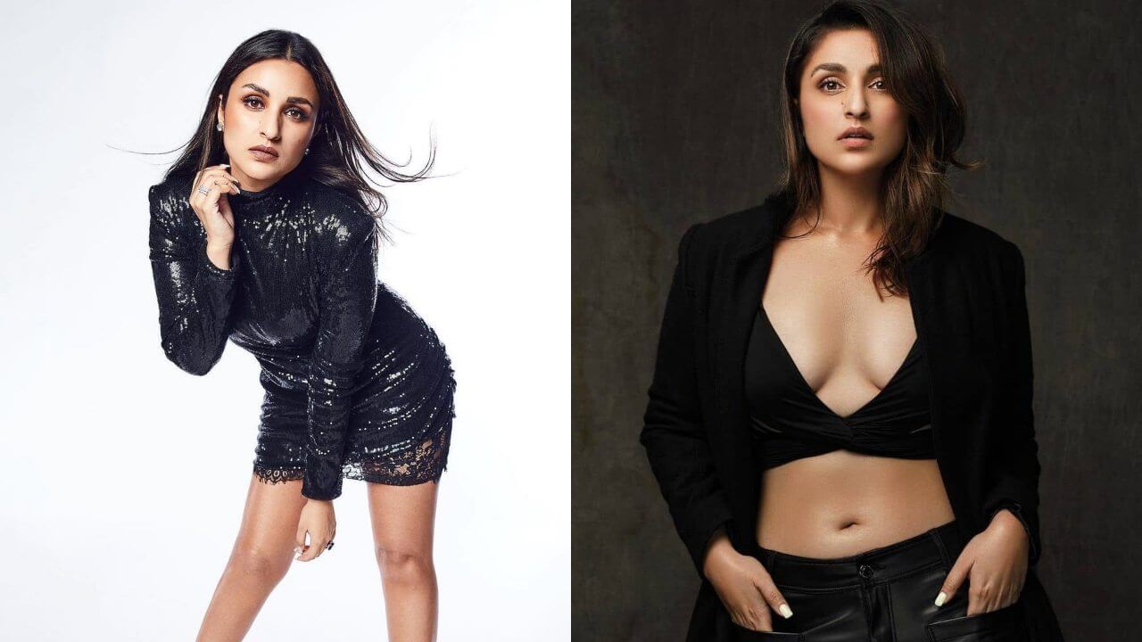 Parineeti Chopra shares her stunning picture in black outfit 9423
