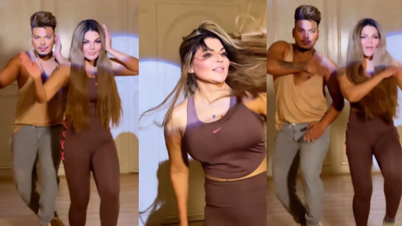 राखी सावंत के डांस मूव्स ने मचाया बवाल,‌ देखें वीडियो