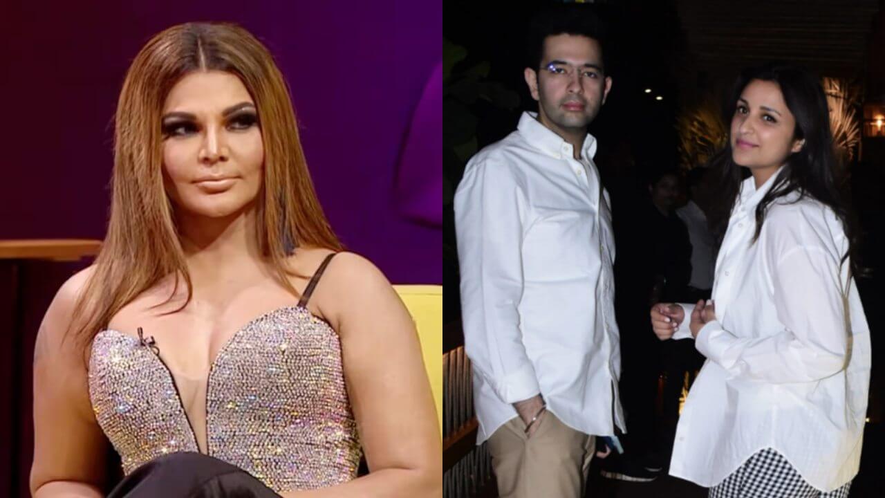 राघव चड्ढा और परिणीति चोपड़ा के रिश्ते पर राखी सावंत का रिएक्शन, कहा-  “चलों एक बहन तो भारत में रहेगी..”